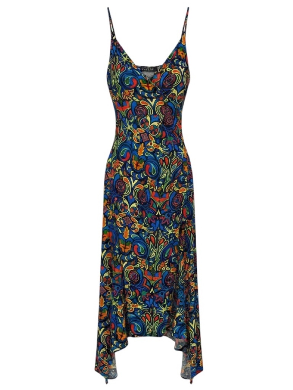 HANEY BLACK MAYAN MULTI OLIVIA DRESS